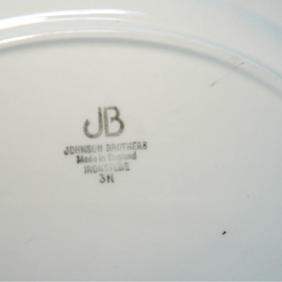 Vintage 1940s Johnson Brothers Lynmere Oval Platter Plate Dish made in England - Picture 9 of 10